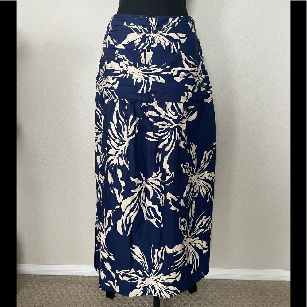 NWT Zara Long Printed Skirt